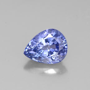 1.2ct Violet Blue Sapphire Gem from Sri Lanka (Ceylon)