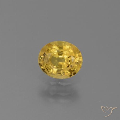 Loose yellow sale sapphire