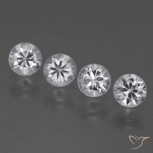 Loose White Sapphire Gemstones for Sale - In Stock, ready to Ship ...