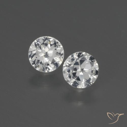 Loose White Sapphire Gemstones for Sale - In Stock, ready to Ship ...