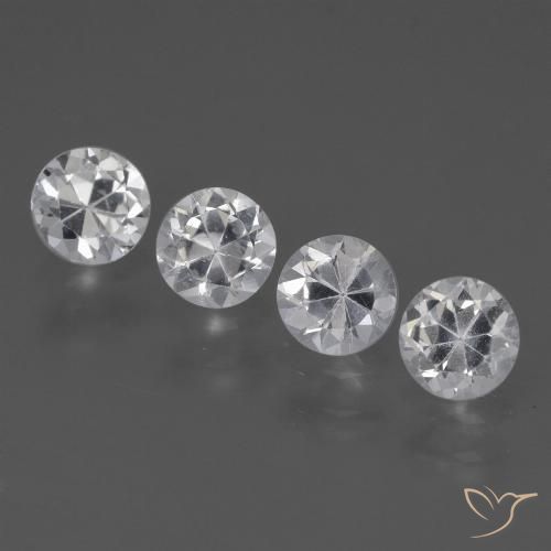 Loose White Sapphire Gemstones for Sale - In Stock, ready to Ship ...