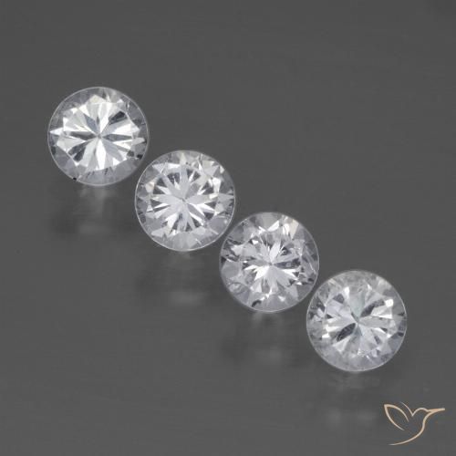 Loose White Sapphire Gemstones for Sale - In Stock, ready to Ship ...