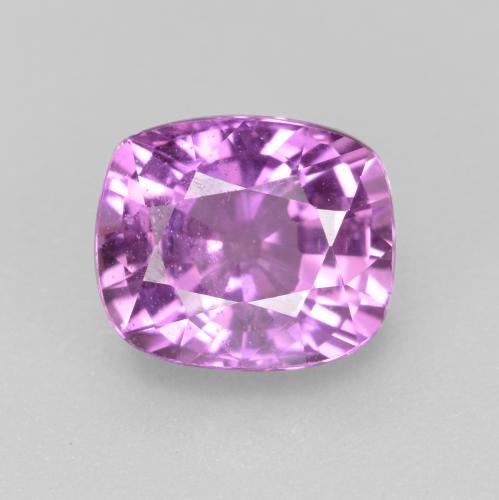 Violet Purple Sapphire Gem - 1.4ct Cushion-Cut (ID: 447671)