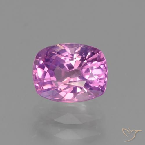 Розовато-пурпурный Сапфир Камень - 1.4ct Огранка Подушечка (ID: 447717)