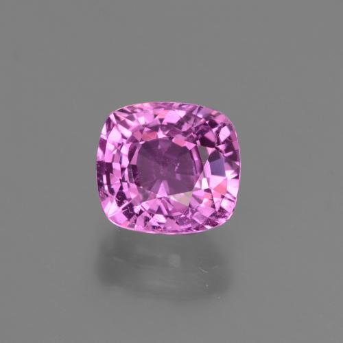 Pourpre moyen-foncé Saphir gemme - 1.4ct Coussin-coupe (ID: 447790)