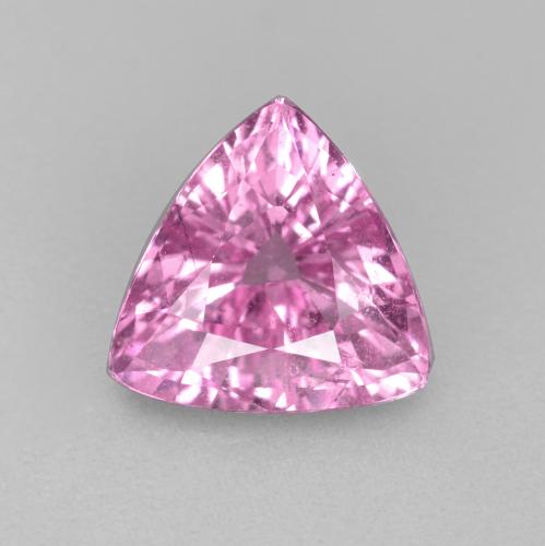 Bright Pinkish Purple Zaffiro Gem - 1.2ct Sfaccettatura trilliant (ID: 447797)