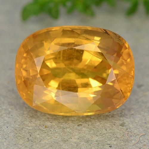 golden sapphire stone