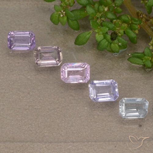 Multicolore Zaffiro Gem - 0.3ct Taglio ottagonale (ID: 493164)