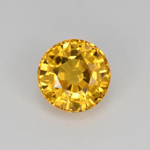 golden sapphire stone