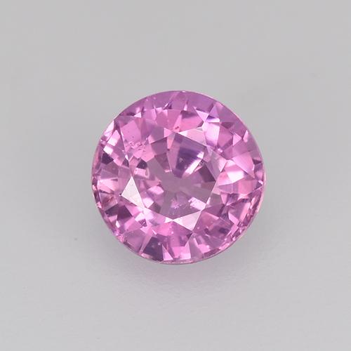 4.7mm Round Facet Pink Sapphire from Madagascar, Weight of 0.56ct ...