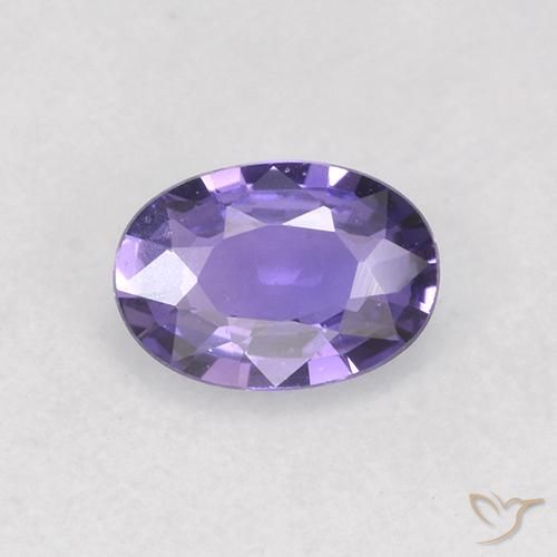 0.5ct Loose Violet Sapphire Gemstone | Oval Cut | 6 x 4.2 mm | GemSelect