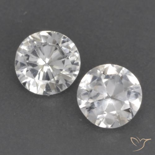 Loose White Sapphire Gemstones for Sale - In Stock, ready to Ship ...