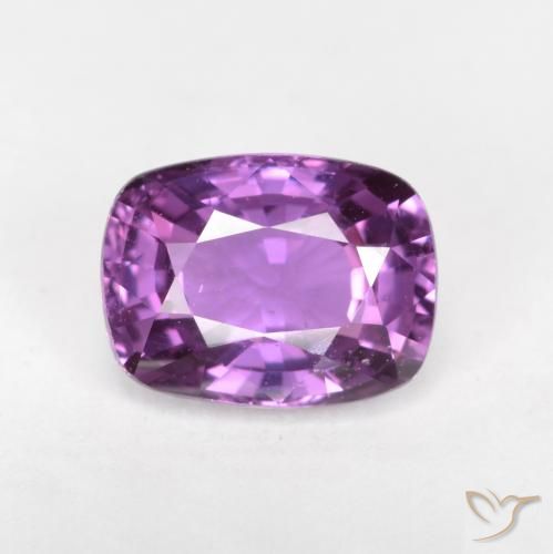 Púrpura eléctrico Zafiro Gema - 1.3ct Corte en Forma Cojín (ID: 558376)