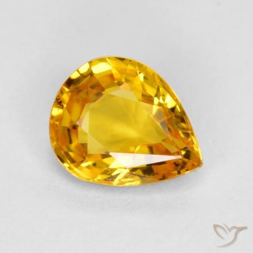 golden sapphire stone