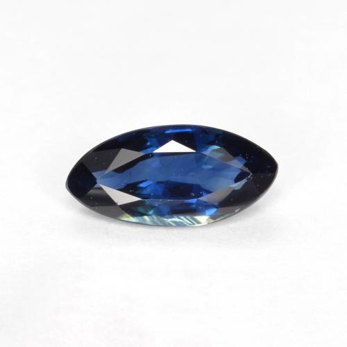 Azul crepúsculo Zafiro Gema - 0.5ct Forma marquesa (ID: 560910)