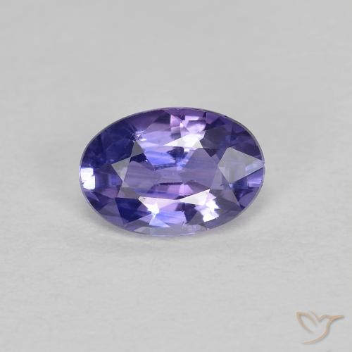 0.49ct Loose Violet Sapphire Gemstone | Oval Cut | 5.8 x 4 mm | GemSelect