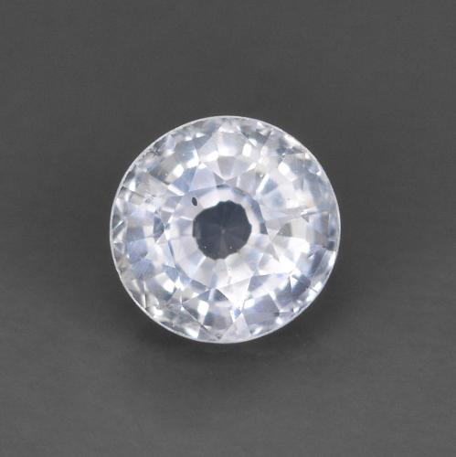 white sapphire gemstone