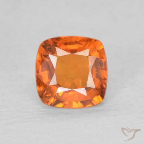 A box of Mixed Oval Shape Orange Sapphires 9 pcs , 2024 6X4 mm sapphire loose gemstones from Tanzania 5.04 cts. (FM1102)