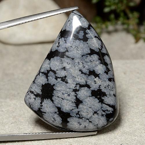 snowflake obsidian rock