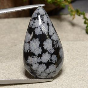 snowflake obsidian rock