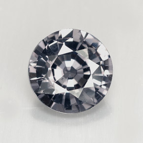 2 3 克拉银灰色尖晶石gem 从缅甸天然and Untreated