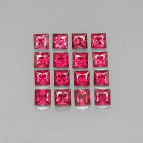 2.6ct (16 pcs) Red Spinel Gems from Myanmar (Burma)