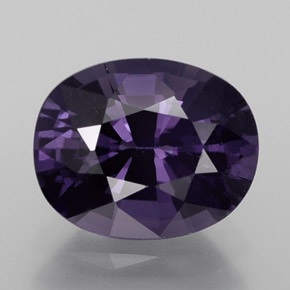 1.9ct Deep Violet Spinel Gem from Tanzania Natural and Untreated