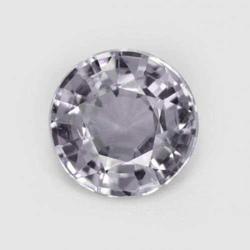 0 5 Carat 圆形5 01 Mm 灰色尖晶石宝石