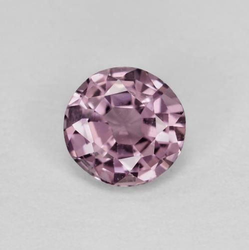 Ton mauve profond Spinelle gemme - 0.4ct Facette ronde (ID: 593316)