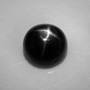 1.6ct Black Star Diopside Gem from India