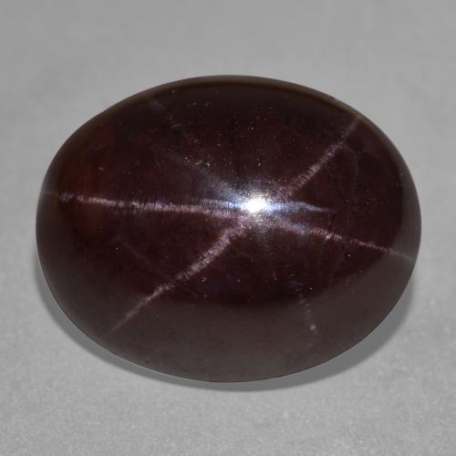 Red Star Garnet 34 4ct Oval From India Gemstone