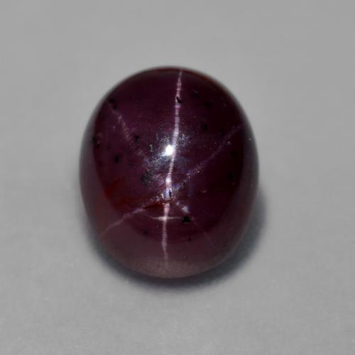 5 3 Carat Dark Red Star Garnet Gem From India