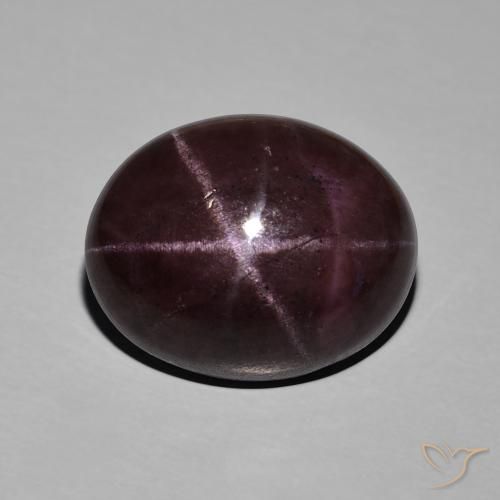 102.57 carat Round Star Garnet Gemstone, loose Certified Star Garnet from  India