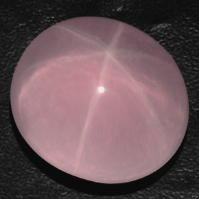 star rose quartz stone