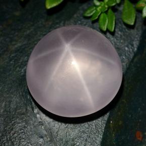 star rose quartz stone