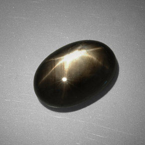 black star sapphire stone