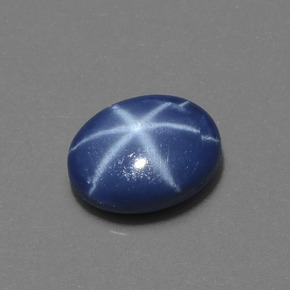 Blue Star Sapphire 2.6ct Oval from Madagascar Gemstone