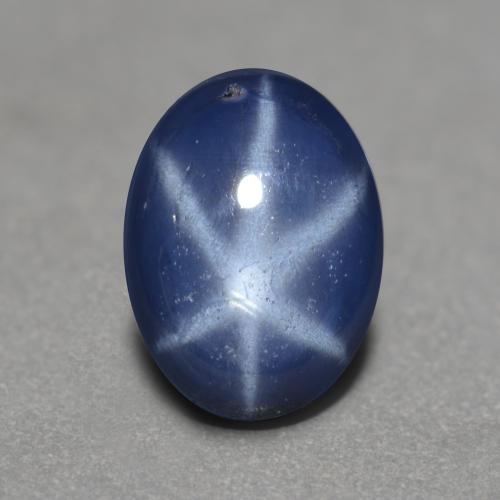1ct Twilight Blue Star Sapphire Gem from Thailand