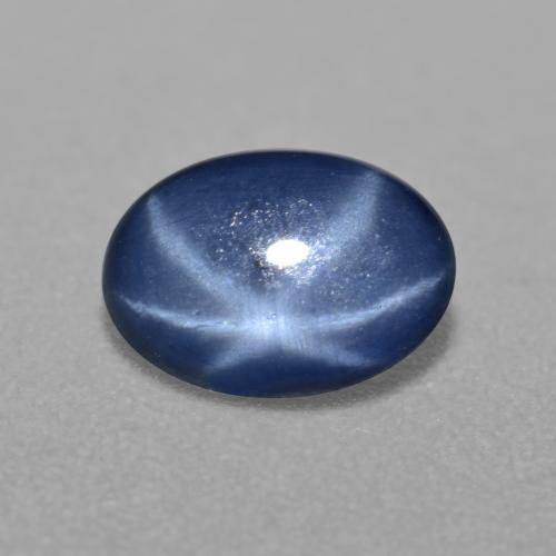 0.7ct Royal Blue Star Sapphire Gem from Thailand