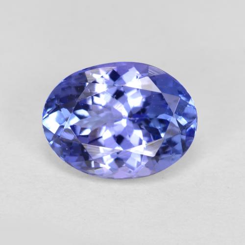 Blue Tanzanite 1.5ct Oval from Tanzania Gemstone