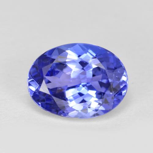 1.6ct Intense Violet Blue Tanzanite Gem from Tanzania