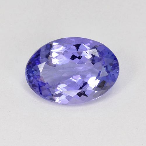 2.1 Carat Violet Tanzanite Gem from Tanzania