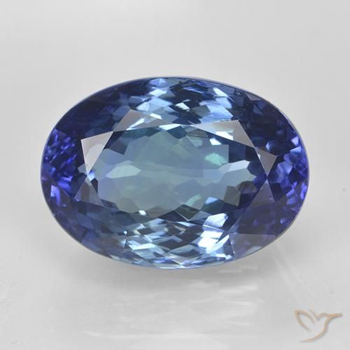 11.65 carat Blue Tanzanite Gemstone | Oval loose Tanzanite from ...