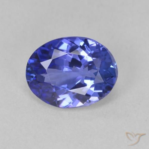 Loose Tanzanite 1.88ct Deep Violet Blue Tanzanite Gemstone for Sale ...