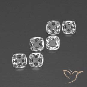 2.77ctw Natural Clear White Topaz, Cushion, VVS-VS, Photo A