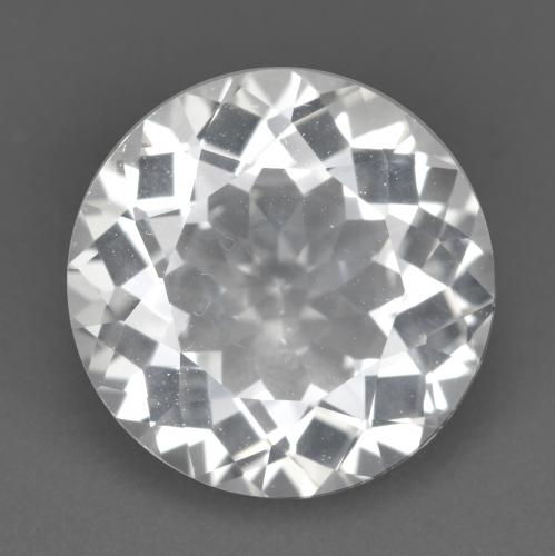 White Topaz 5.7ct Round from Brazil Gemstone