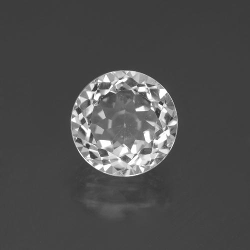 White Topaz 3ct Round from Brazil Gemstone