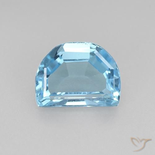 2.39ct Natural Sky Blue Topaz, Fancy, VVS-VS, Photo A