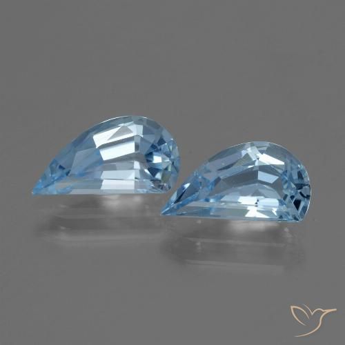 Azul Suizo Topacio Gema - 1.4ct Una Faceta Elegante (ID: 436059)