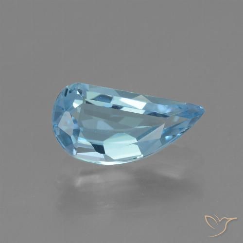 1.41ct Natural Sky Blue Topaz, Fancy, VVS, Photo A